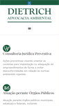 Mobile Screenshot of dietrichadvocacia.com.br
